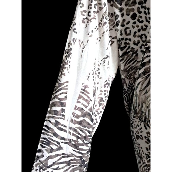 Lane Bryant Top Womens Size 22/24 Sublimation Peace Crystals Long Sleeved Shirt - Picture 4 of 11